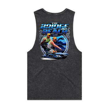 H120 Bridge to Beach 2023 Event Men's Stone Wash Tank